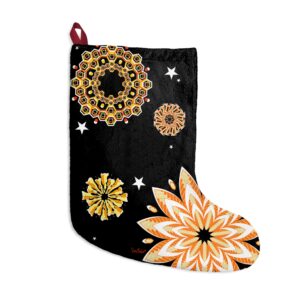 Sunflake Christmas Stocking #2
