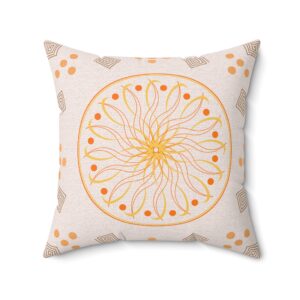 Sunflake Pillow #1 - 4 sizes