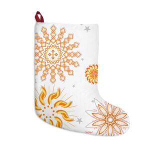 Sunflake Christmas Stocking #7