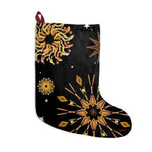 Sunflake Christmas Stocking #1