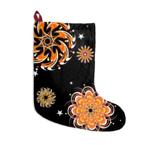 Sunflake Christmas Stocking #4