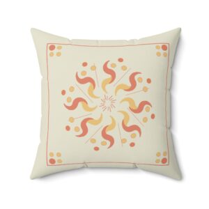 Sunflake Pillow #5 - 4 sizes