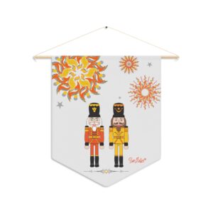 Sunflake Pennant #7 - Nutcrackers