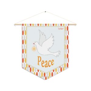 Sunflake Pennant #5 - Peace