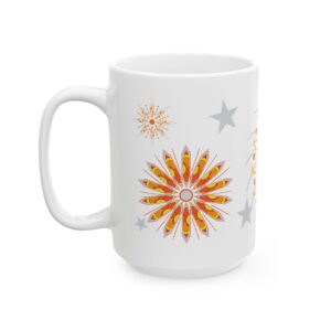 Sunflake Ceramic Mug #14 (11oz, 15oz)
