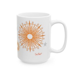 Sunflake Ceramic Mug #12 (11oz, 15oz)
