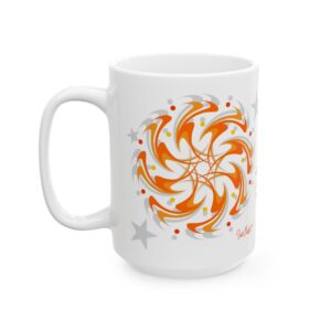 Sunflake Ceramic Mug #15 (11oz, 15oz)