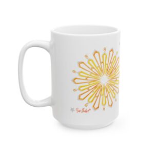 Sunflake Ceramic Mug #9 (11oz, 15oz)