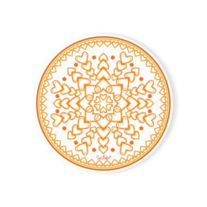 Sunflake Cork Back Coaster #24