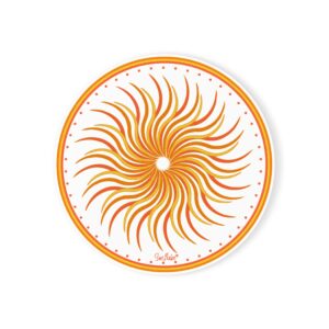 Sunflake Cork Back Coaster #7