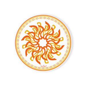 Sunflake Cork Back Coaster #5